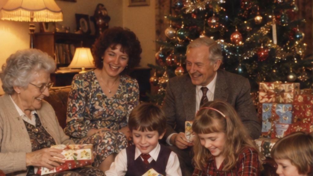 Illustrative family celebration